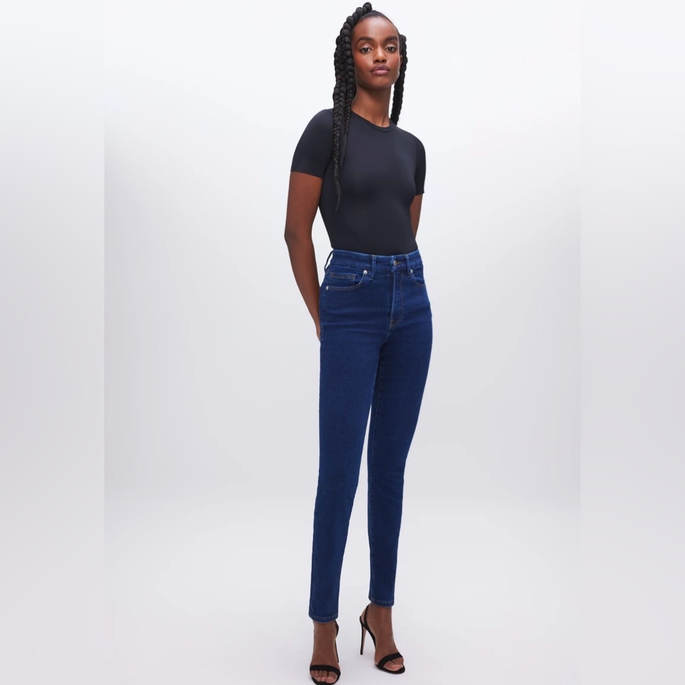 Good American - ALWAYS FITS GOOD WAIST SKINNY JEANS | BLUE821 - BLUE821 / 6-12